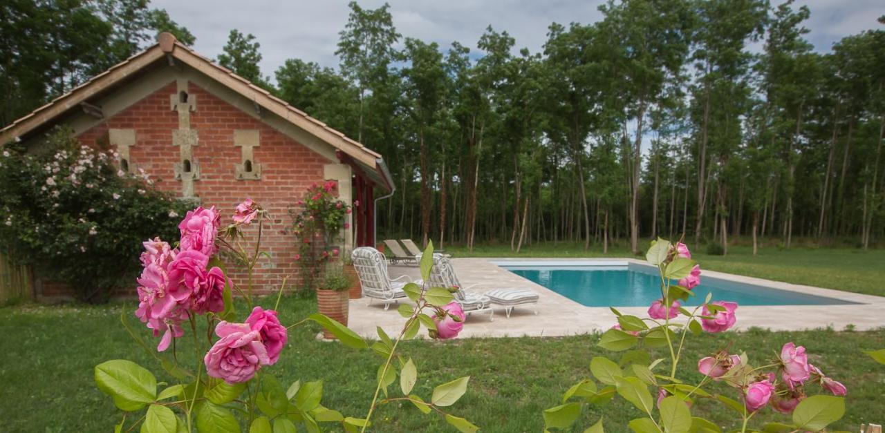 Bed and Breakfast Domaine Cazenave Budos Exterior foto