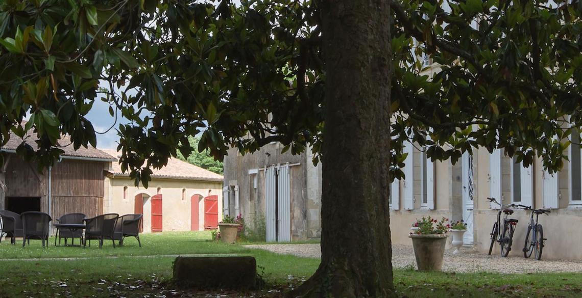 Bed and Breakfast Domaine Cazenave Budos Exterior foto