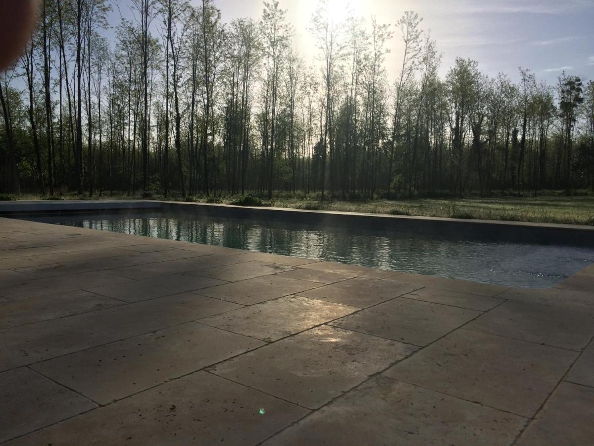 Bed and Breakfast Domaine Cazenave Budos Exterior foto